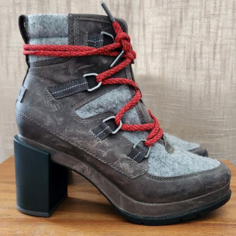 Sorel Chunky Ankle Boots